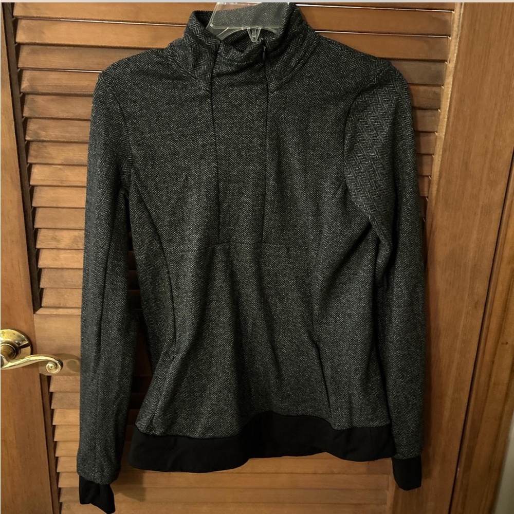 Kyodan Charcoal Gray Cowl Neck Sweater